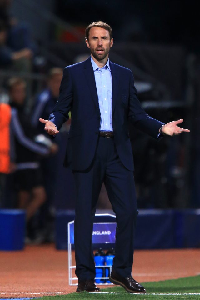 Gareth Southgate is in charge of the next four England games after the sudden departure of Allardyce