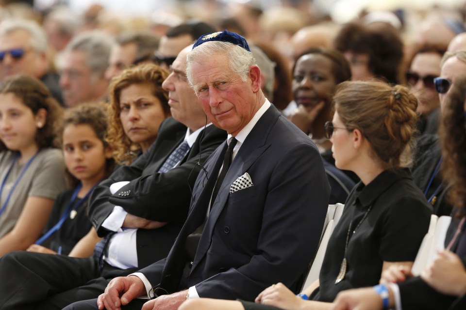 Britain's Prince Charles attends the fun