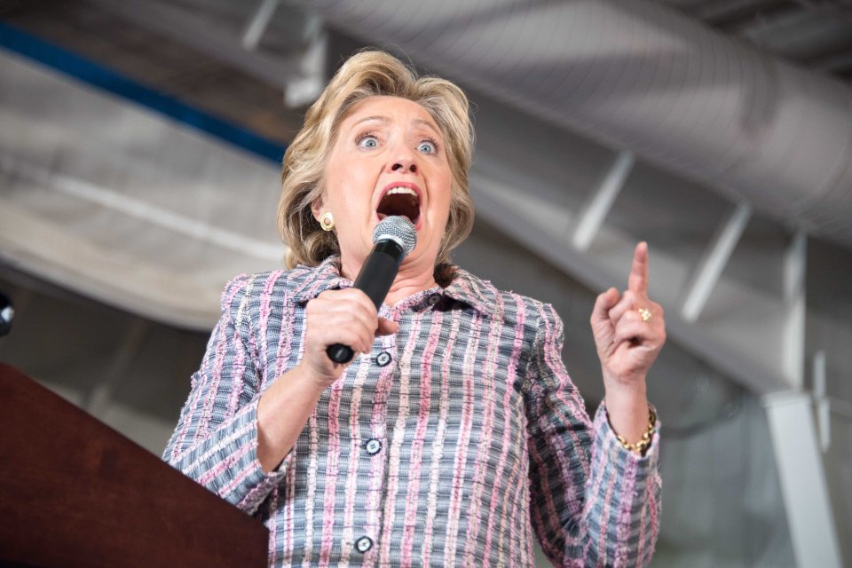 Hillary Clinton Campaign Rally In Coral Springs