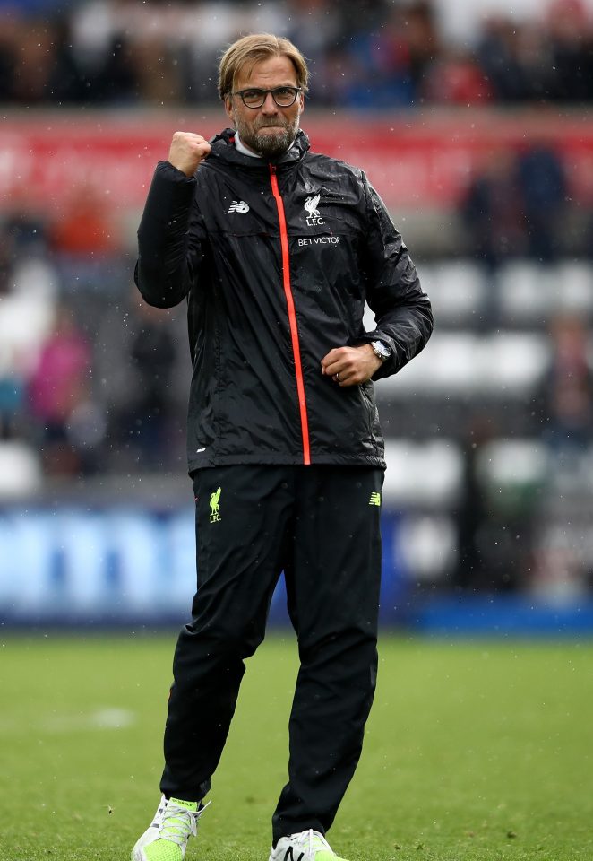 Klopp will be looking to get further away from Manchester United in Mondays crucial match 