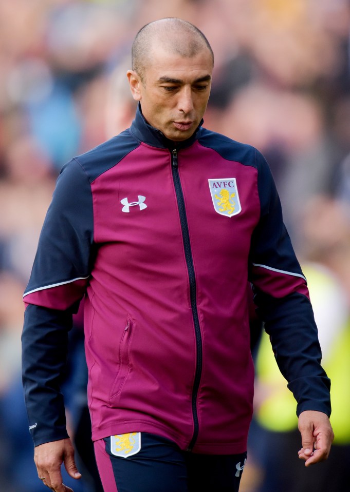 Roberto Di Matteo has been sacked as Aston Villa boss following poor start to 2016-17