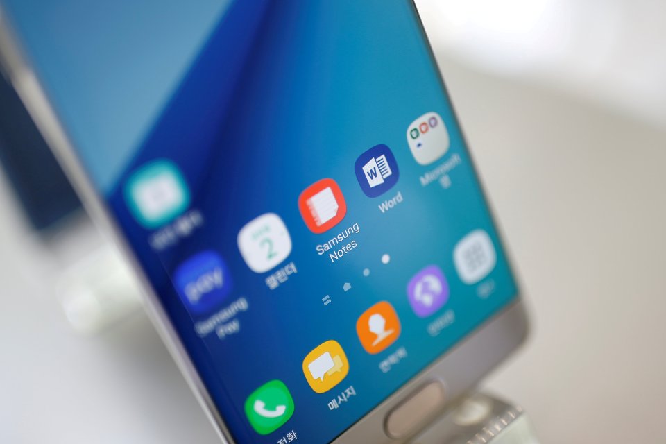 About 2.5 million smartphones were recalled in September over fears of the faulty battery