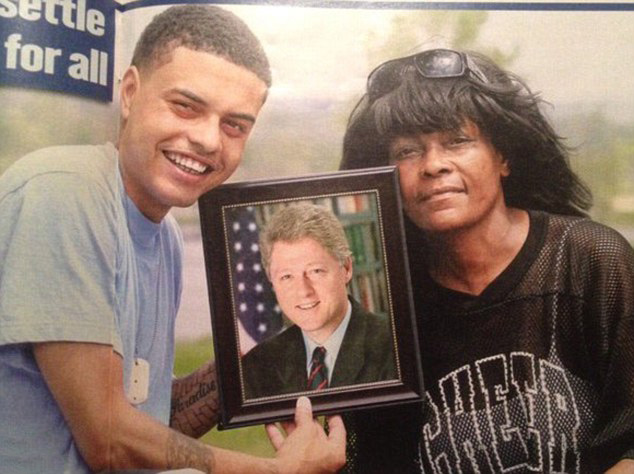 Danney's mother - former sex worker Bobbie Ann Williams - claims she began regularly meeting Clinton for sex in 1984