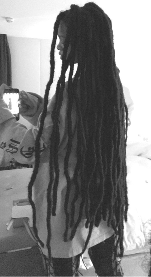 RI-HAIR-NA! Rihanna Shows Off Waist-Length Dreadlocks