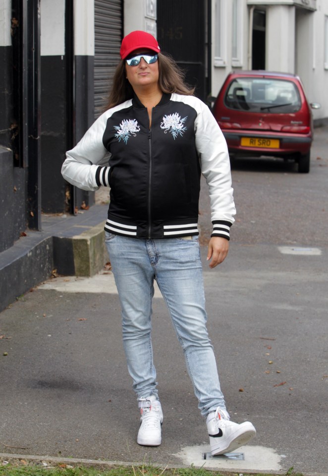 Honey G and X factor finalists at dance studios