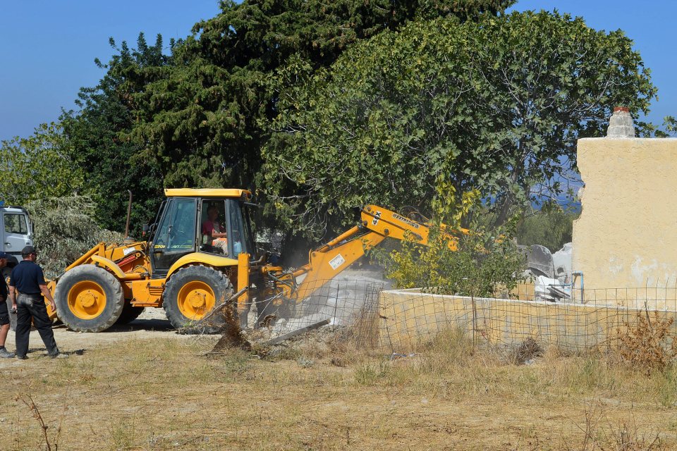 British police demolishes part of farmhouse in search for Ben Needham