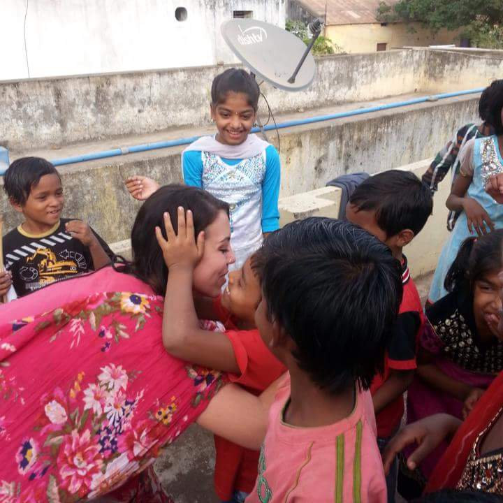 Narges grew up and went to school in Exeter, Devon, before moving to India 