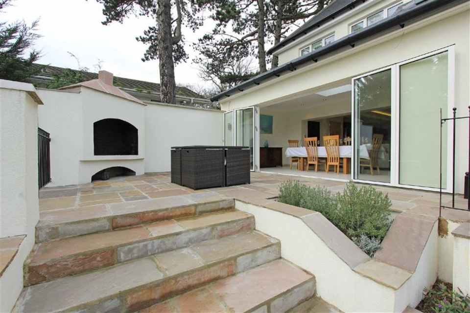 The luxury house is still a downgrade on last year's mansion - which was worth £9million