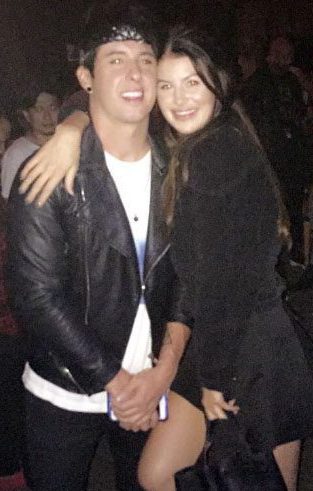 Jayk's friend Ryan posted this picture of the couple together on 2 October