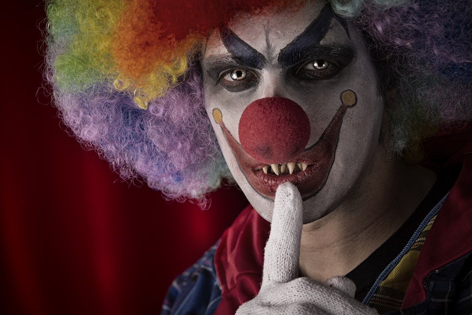 Sightings of creepy clowns have spread across the Atlantic from America to the shores of Britain