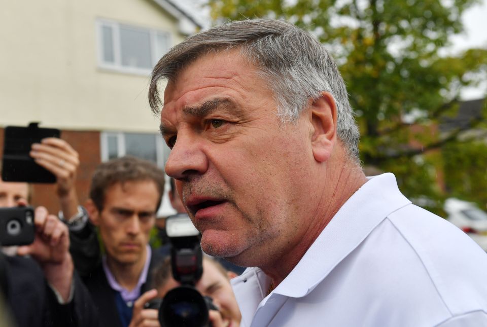 Sam Allardyce was sacked just 67 days into his reign as England manager