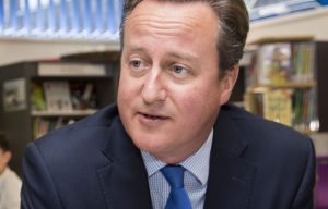 David Cameron takes on first new job with big UK charity after quitting the Commons last month