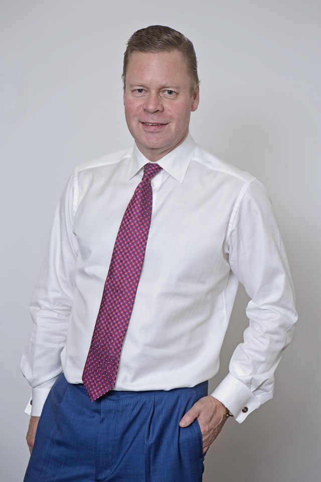 Iain Conn earns £3million a year and enjoys 'tinkering with old cars' 
