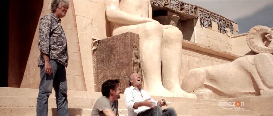 The trio was seen having a laugh together like old times