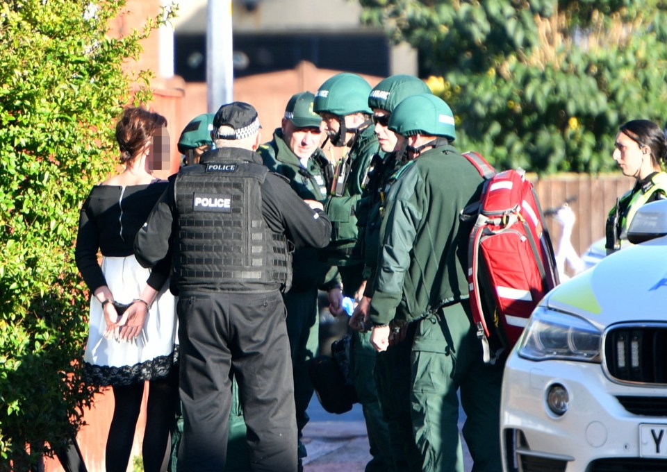 Cops thanked the local community for their support as the situation was resolved without anyone getting hurt 