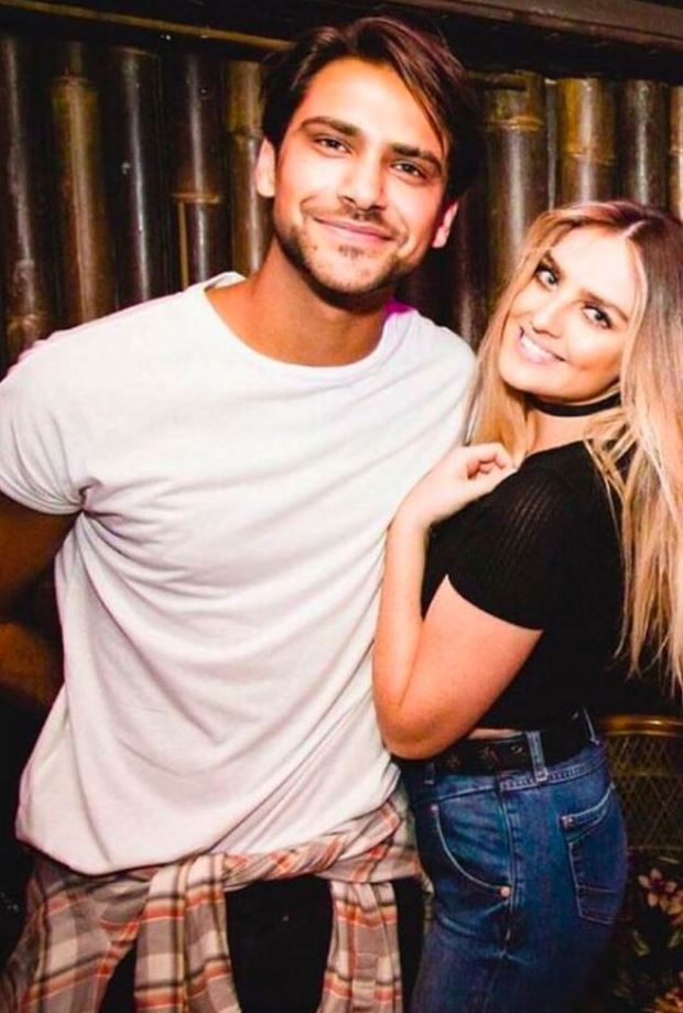 Zayn who? ... Little Mix star Perrie Edwards pictured with new man Luke Pasqualino