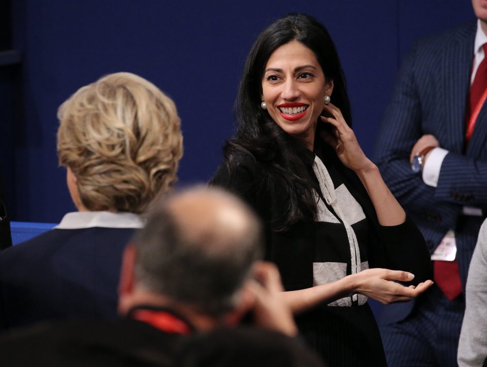 Abedin also suggested cutting one of Clinton's speeches short because there was nothing for her to lean on 