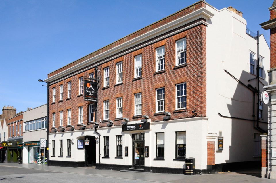 Brentwood High Street Sugar Hut Village Restaurant Lounge & nightclub premises used for some of "The Only Way Is Essex" TV show