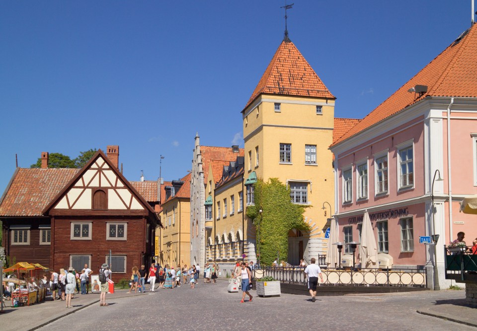 The horrific attack took allegedly took place in the medieval Swedish town of Visby last week