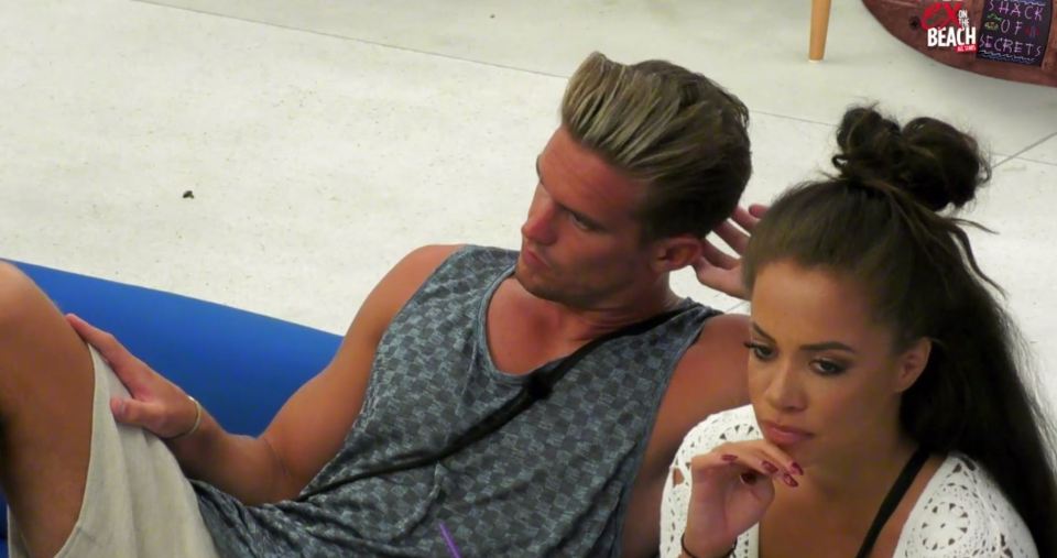 Gary Beadle and Olivia Walsh
