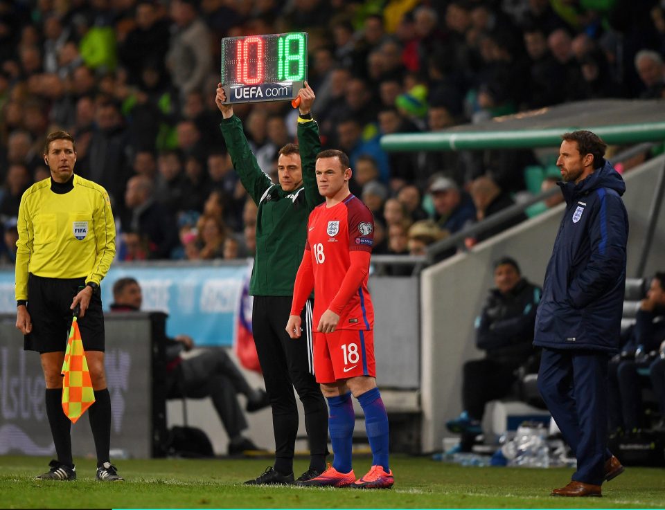 Rooney has been reduced to a bench role for big England games as well as Utd in recent weeks 