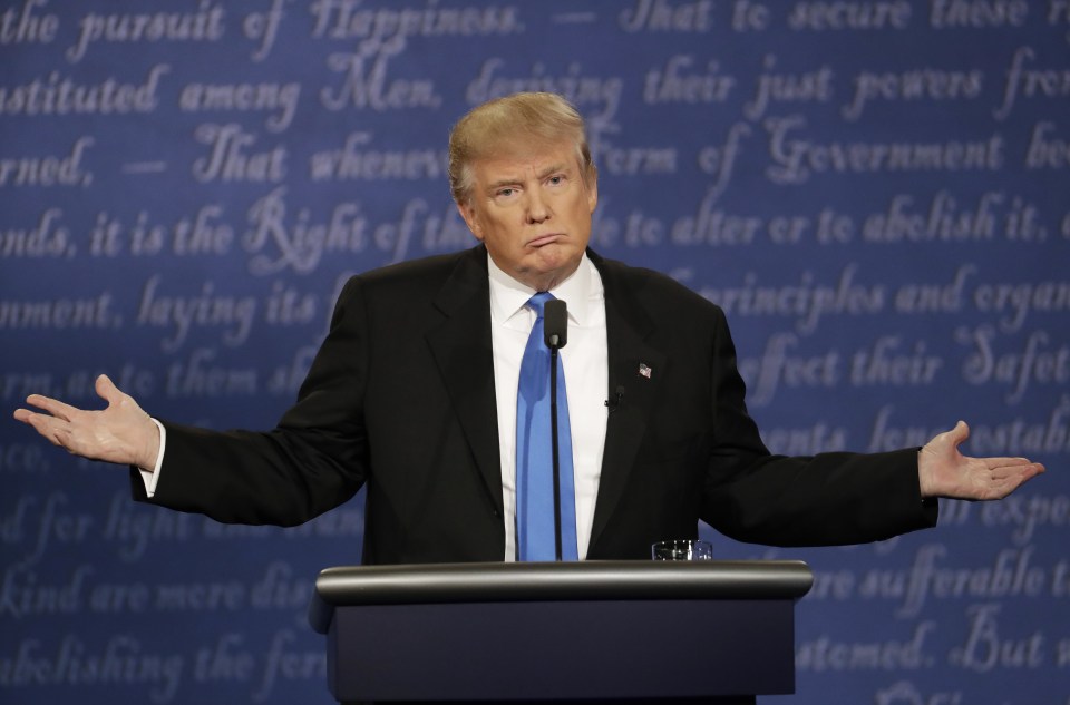 A less-than-impressed Trump voiced his anger at the video on social media, declaring he is the victim of a media witch-hunt