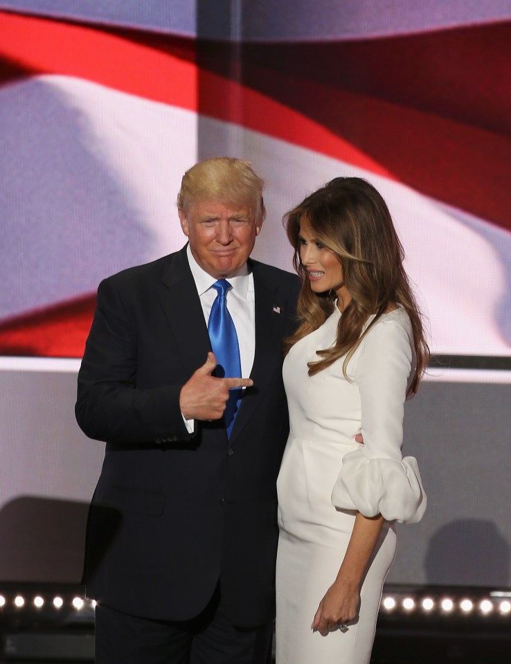 Defiant Melania also insisted she could withstand the slurs on her husband’s character
