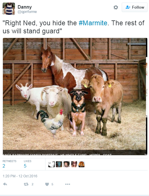 The jokes have been flying thick and fast on Twitter