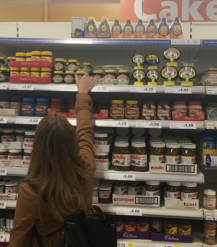 Shoppers made a grab for Marmite after reports of the row between Unilever and Tesco