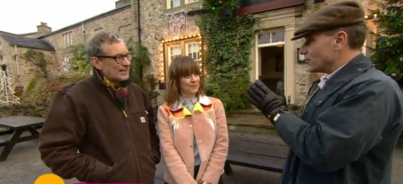 John, who plays vicar Ashley, told GMB the drama was in the script