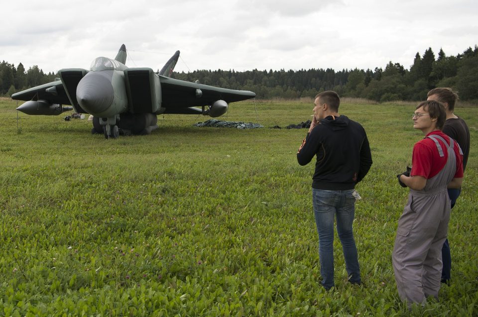 Russia uses the dummy aircraft to project greater power than it is actually has it is claimed