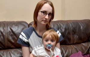 Terrified pregnant mum tells of ordeal after 'killer clown' chased her and tot near site of attack