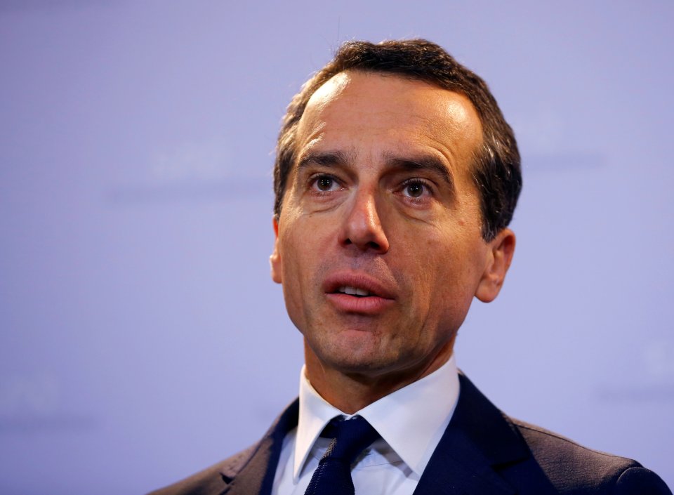 Austria’s chancellor Christian Kern said 'sanctions are not realistic'