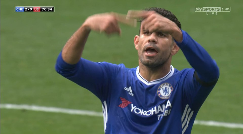 Diego Costa demanded to be substituted against Leicester