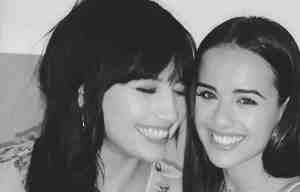 Georgia May Foote sends a gushing good luck message to Strictly's Daisy Lowe - but not Laura Whitmore