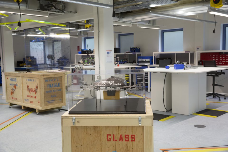 The drones will be equipped with a ‘sense and avoid system’ to navigate around obstacles 