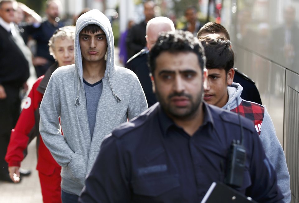 The migrant children will arrive in Croydon to register before being reunited with their families
