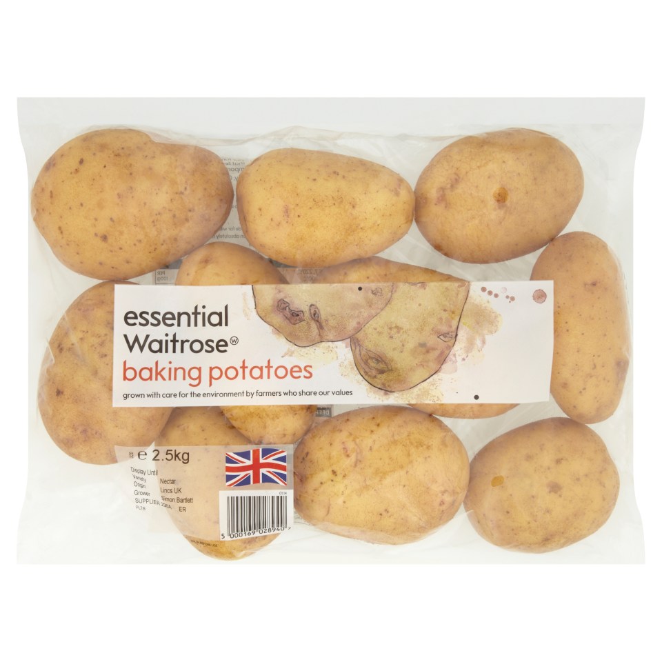 Waitrose baked potatoes 