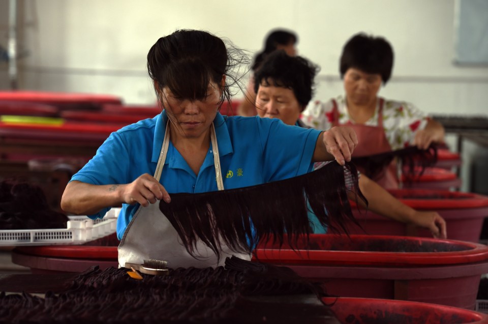 CHINA-ECONOMY-HAIR-LIFESTYLE