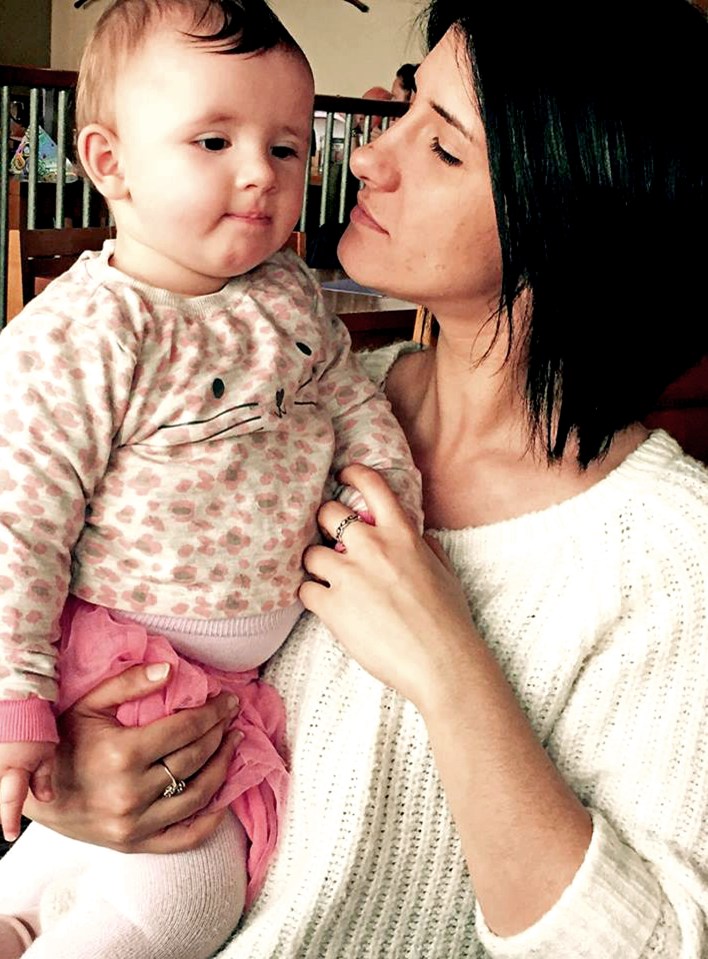 Zoe knew something was wrong when a rash spread over Ava's body
