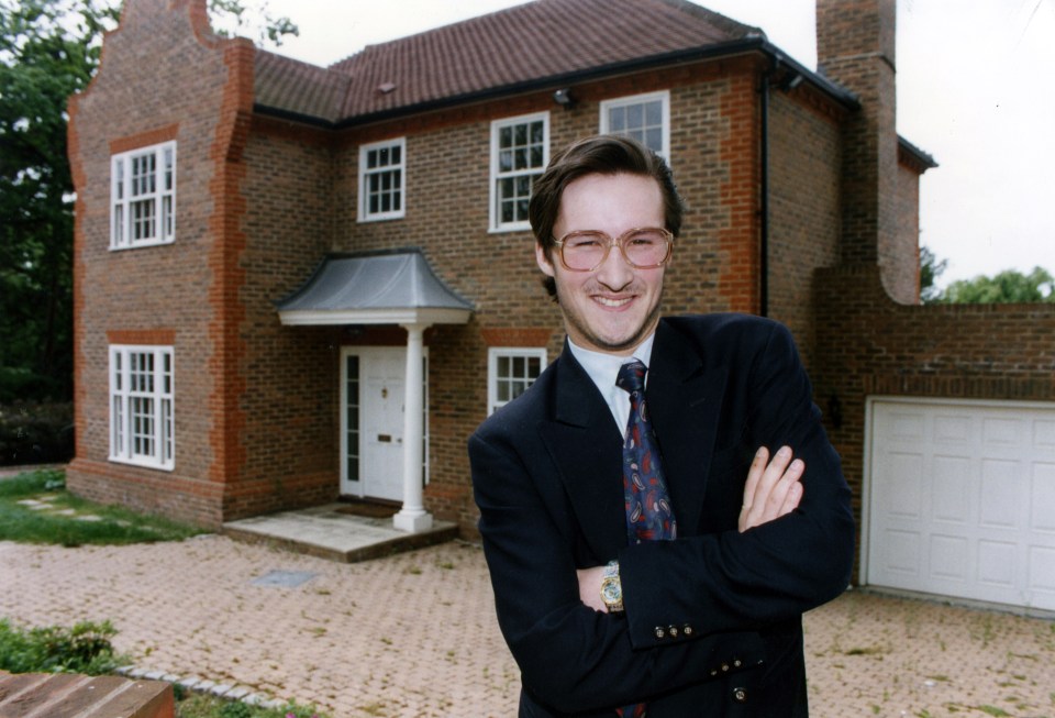 Schoolboy conman . . . Mark Acklom as Zac Moss