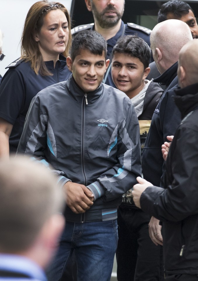 British authorities plan to bring over about 100 children this week to be reunited with their relatives
