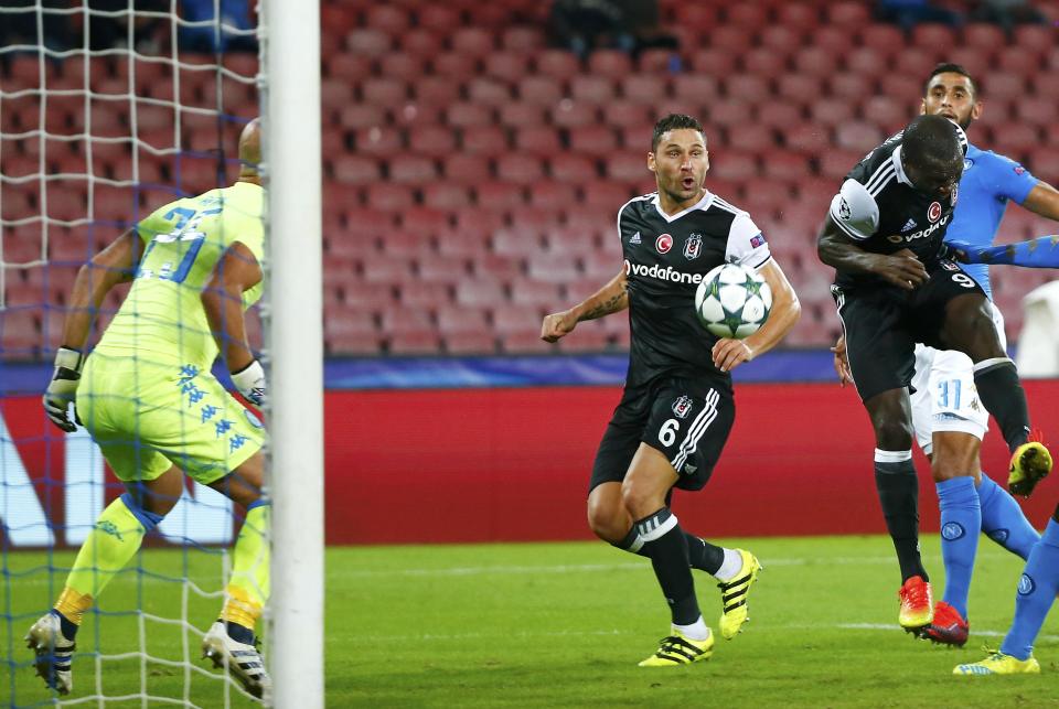 This was the goals scored by Vincent Aboubakar that sealed an impressive 3-2 win for Besiktas away at Napoli