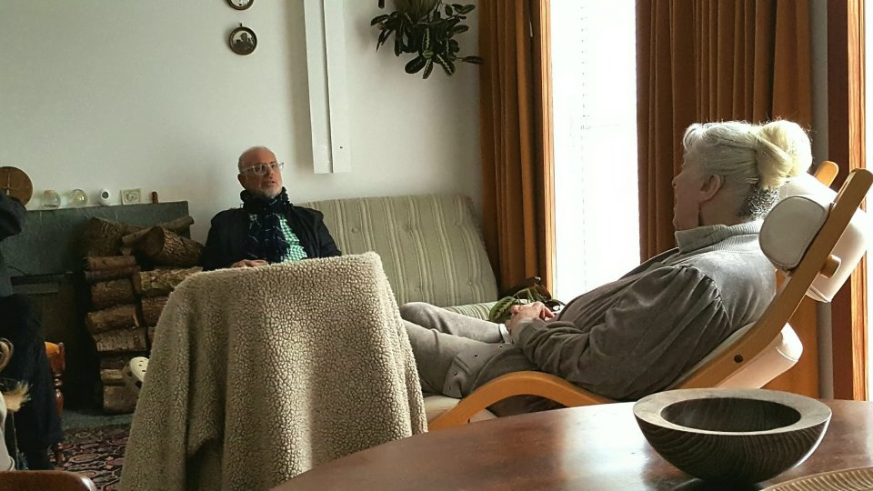 Dr Philip Nitschke and Avril Henry 