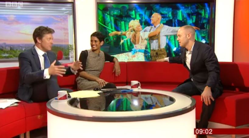 Naga was eliminated from the BBC show at the weekend