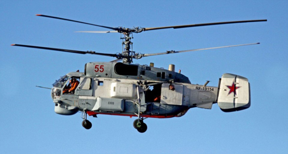 Several military helicopters were amongst those snapped by the Norwegian Navy