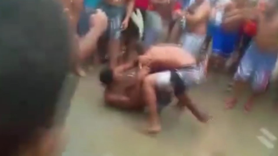 prison fight