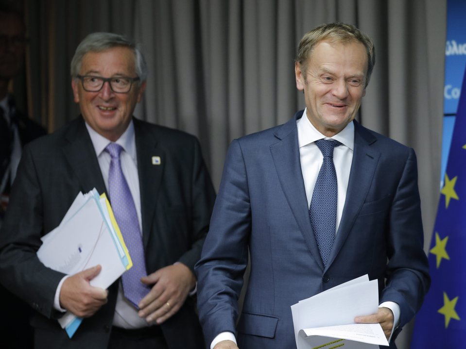 EU council President Donald Tusk made the comments at a press conference in the early hours of this morning