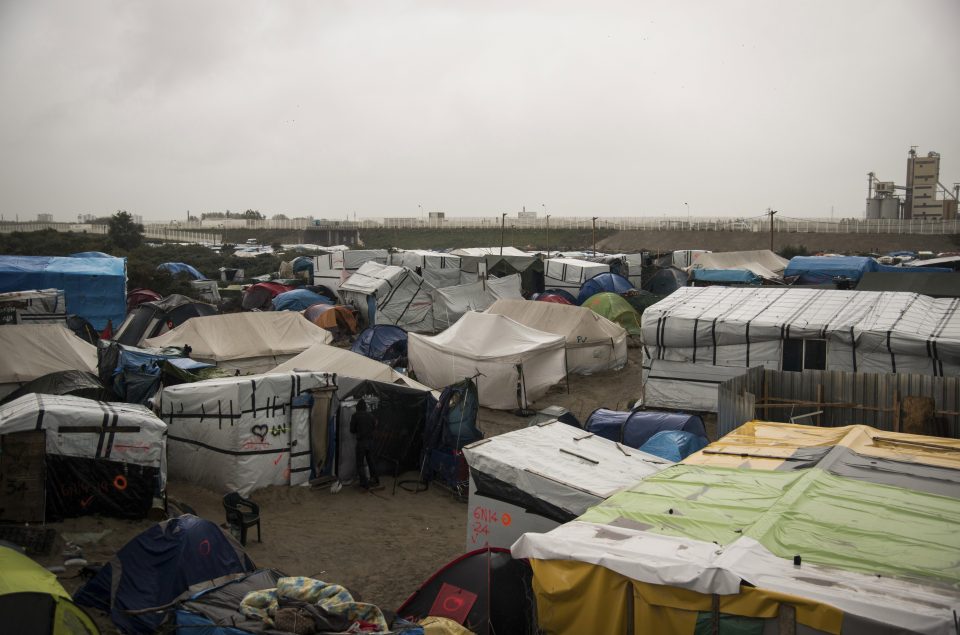 Desperate situation . . . makeshift tents and shelters will be dismantled in bid to stop violence 