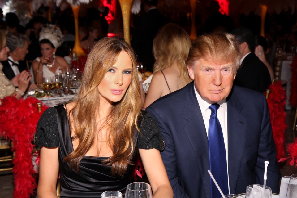 Blinkered ... Melania is choosing to collude with Trump and turn a blind eye to what is unacceptable behaviour from any man